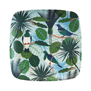 Plates: Bamboo Plate Birdsong
