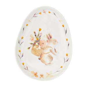Plates: Some Bunny Loves You Ceramic Plate