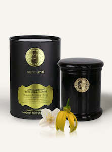 Jasmine Ylang Ylang: Jasmine & Ylang Ylang Long Burning Organic Coconut Wax Candle