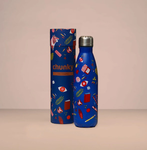 Chunky Water Bottles: Happy Day 500ml Bottle by Lisa Congdon