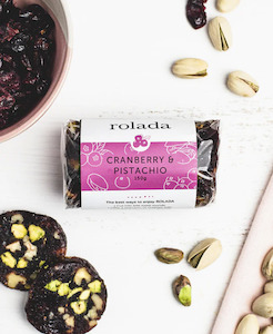 Platter Yummies: Cranberry and Pistachio Rolada