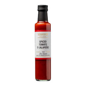 Condiments: Spicy Tomato & Jalapeno Hot Sauce 250ml