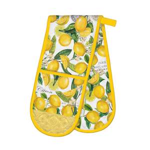 Oven Gloves: Lemon Basil Double Oven Glove