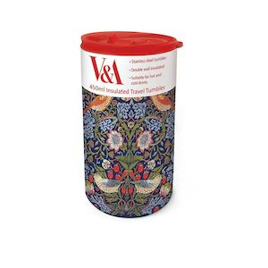 Eco Mugs: Strawberry Thief Travel Tumbler