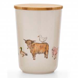 Table Top: Buttercup Farm Bamboo Canister Walking
