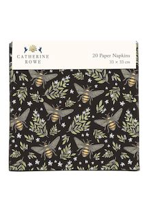 Serviettes: Honey Bee Paper Napkin