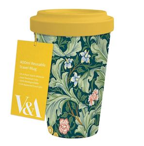 Eco Mugs: Leicester Wallpaper Pla Travel Mug