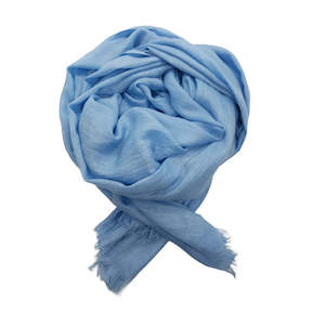 Scarves: Bamboo Scarf Sky Blue