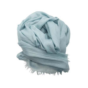 Scarves: Bamboo Scarf Duck Egg Blue