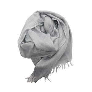 Scarves: Bamboo Scarf Silver