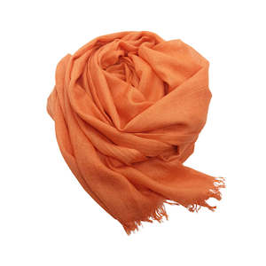 Scarves: Bamboo Scarf Burnt Orange