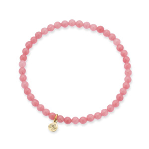 Bracelets: Pink Jade Healing Gem Bracelet