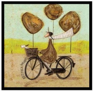 Wall Art: Best Face Forward By Sam Toft