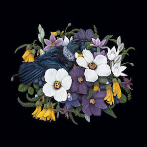 Wall Art: Abundance Black Box Frame