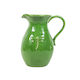Dragonfly Stoneware Green Jug Small
