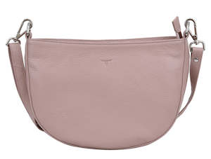 Natalie Small Leather Sling Bag Rambler Rose
