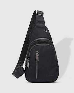 Bags: Boyd Nylon Sling Bag Black
