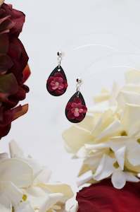 Pink Petals Handcrafted Earrings