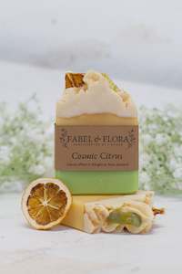 Handcrafted Soaps: Cosmic Citrus Handcrafted Soap