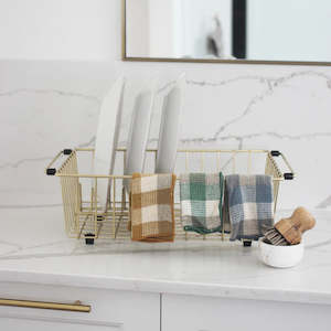 Eco Kitchen: Double Check Waffle Dish Cloths Set 3
