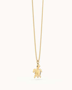 Turtle 18K Gold Plated Necklace