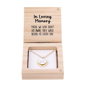 Heart & Soul in Loving Memory Necklace