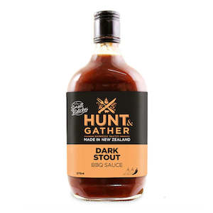 Condiments: Hunt & Gather BBQ Sauce Stout 375ml