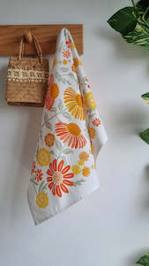 Tea Towels: SH Marigold Tea Towel