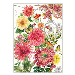 Dahlias Kitchen Towels