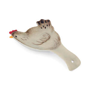 Spoon Rests: Hen House Lane Large Spoon Rest