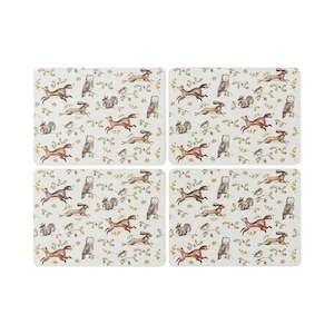 Coasters: Forest Fable Set of 4 Placemats