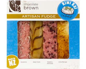Nz Made Fudge: Boxed NZ Fudge Kiwi Kai 360gm