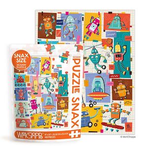 Robots 48pce Puzzle Snax