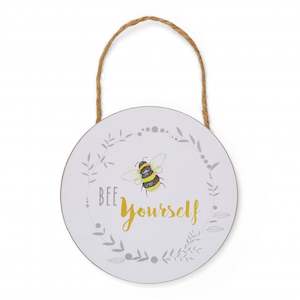Bumble Bee Bee Yourself Round Plaque
