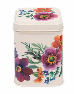 Tinware Collection: Garden Flowers Square 100gm