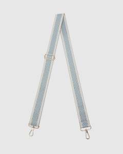 Kiki webbing Bag Strap Dusty Blue