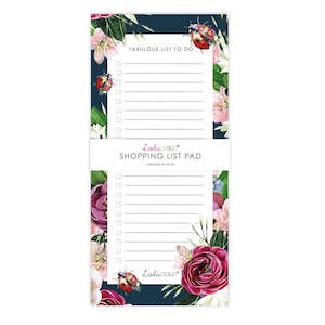 List Pads: WL Botanical List Pad Ladybird