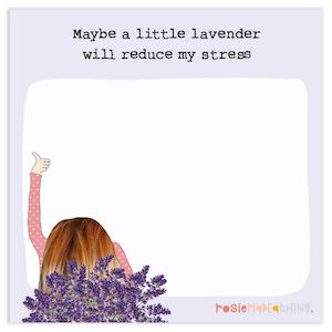 List Pads: Lavender Mini Jot Pad