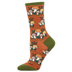 Sock Smith Womans: W Magic Mountain Rust Heather Sock