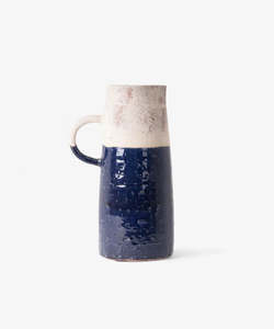 Jugs: Monte Terracotta Jug Dark Blue