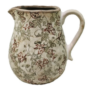 Autumn Floral Ceramic Jug Autumn 3008