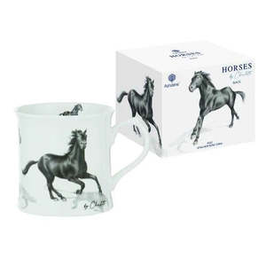 Mugs: Horses Black Mug