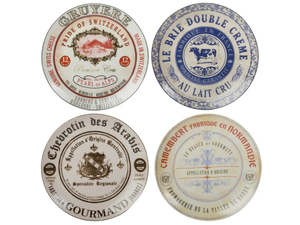 Plates: CT GC Cheese Plate Set/4