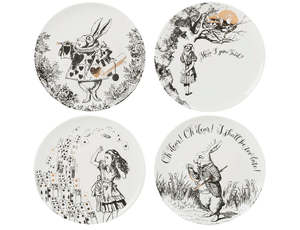 V&A Alice Side Plate Set of 4