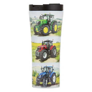 Eco Mugs: Tractors Then/Now Travel Mug