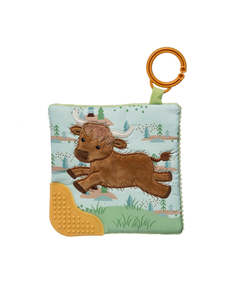 Teethers: Hetty Highland Cow Crinkle Teether