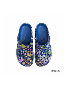 Home Grown Floral Garden Clog Medium
