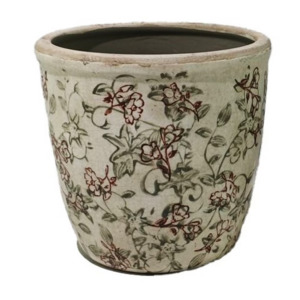 Pots Planters: Autumn Floral Pot 3013