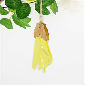Hanging Signs: Hanging Kowhai Yellow