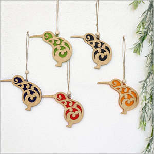 Hanging Signs: Hanging Koru Kiwi